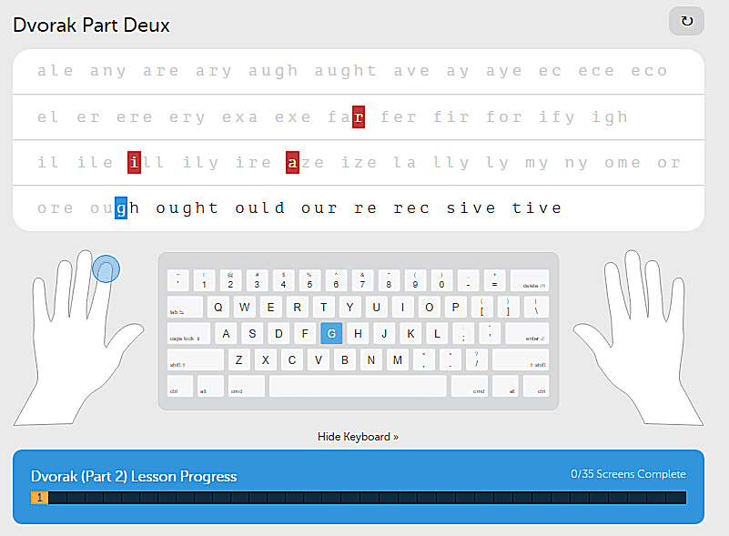 typing tutor for free